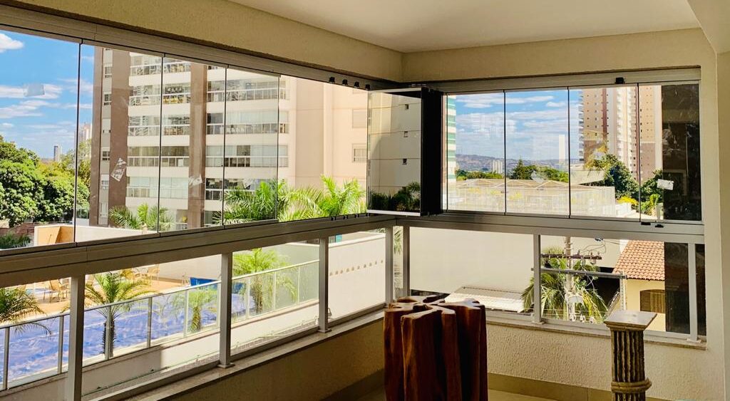 Sacadas com abertura total